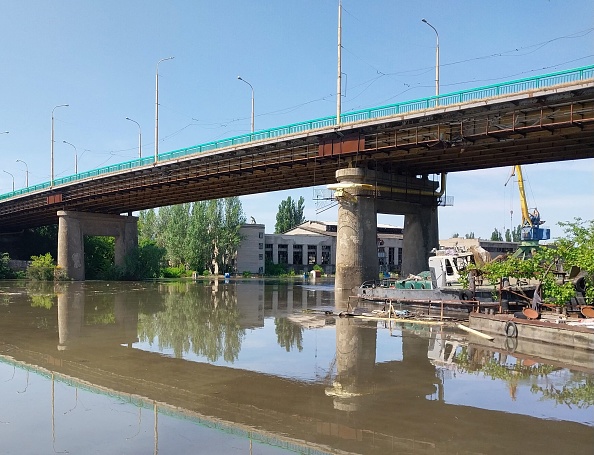 Kakhovka dam explosion: Kyiv accuses Moscow, evacuates area