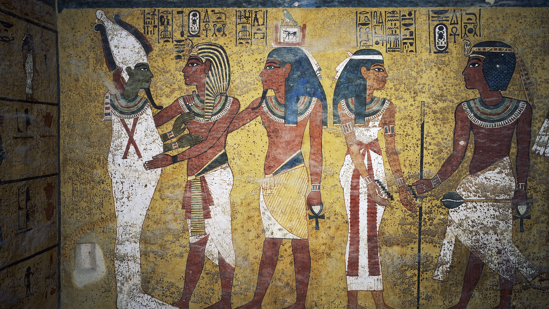 How hidden details in ancient Egyptian tomb paintings are revealed