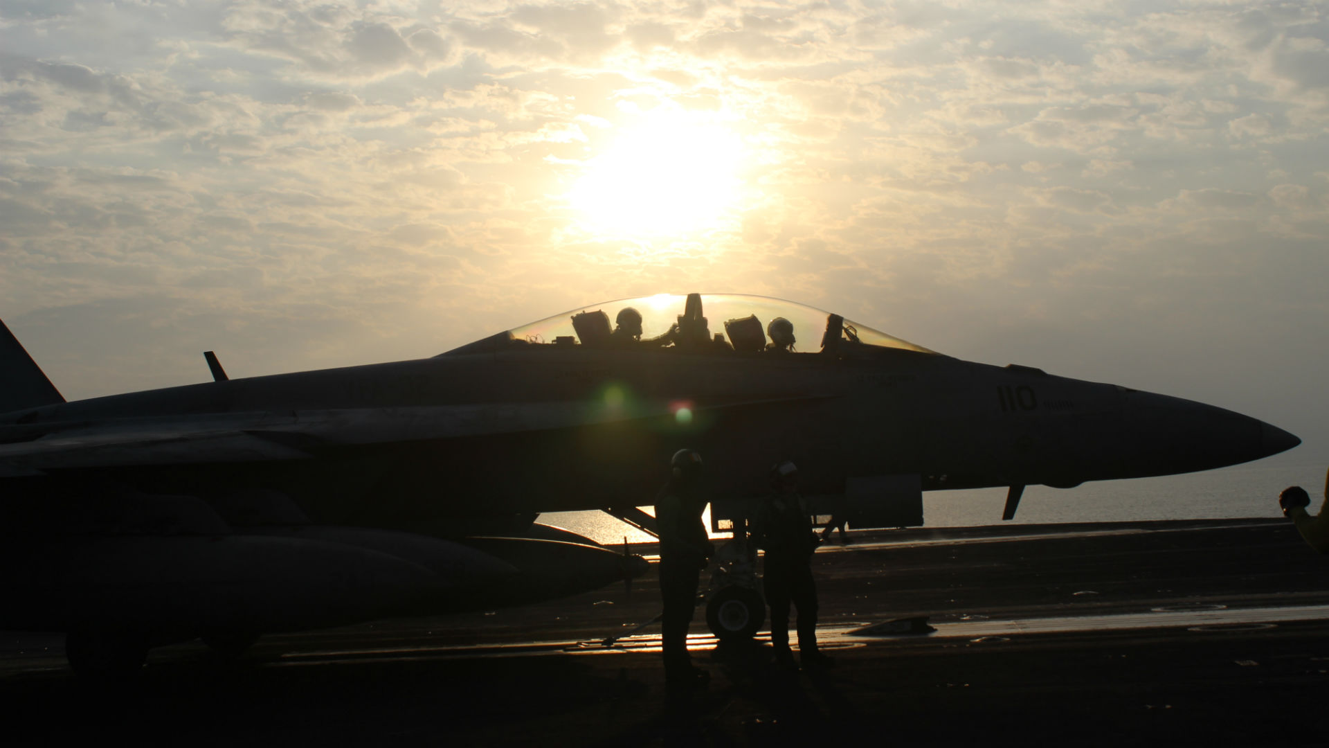 Life aboard the aircraft carrier bombing Syria and Iraq