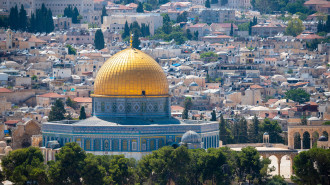 The Al-Aqsa Mosque compound in occupied East Jerusalem