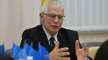 European Union foreign policy chief Josep Borrell visits Ukraine