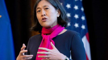 Katherine Tai, the US Trade Secretary