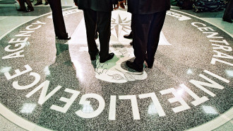 The seal of the Agency March 20, 2001 at the CIA Headquarters in Langley, Virginia. [Getty]