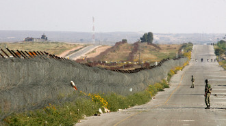 The Philadelphi Corridor - buffer zone separating the Gaza Strip and Egypt.