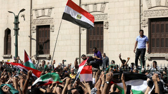 On 20 October 2023, nationwide protests broke out in support Gaza, commencing from Cairo's iconic Tahrir Square, which witnessed the advent of the 25 January Revolution. [Getty]