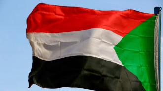 A Sudanese flag