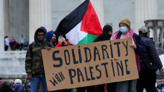 Solidarity with Palestine protest, Washington DC