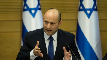 JERUSALEM, ISRAEL - JUNE 13: In coming Israeli Prime Minister Naftali Bennet