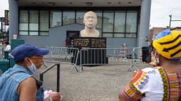 George Floyd statue