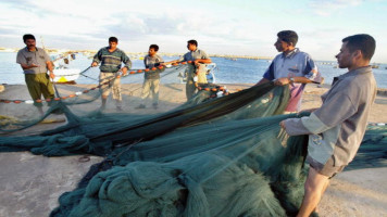 Gaza fishermen