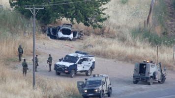 Israeli soldiers stormed the village of Nabi Saleh [Getty File Image]