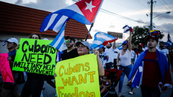 Anti-government protests continue [Getty]