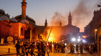 Security forces clashed with protesters demanding accountability for the Beirut blast [Getty]