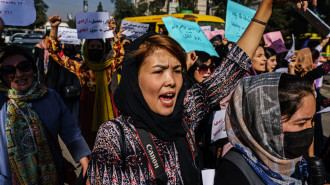 Women are protesting [Getty]