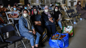 With the Allied Refugee Operation, the US Department evacuated US citizens, special immigration visa applicants and Afghan people in distress. NAS Sigonella, in Sicily [Getty Images]