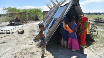 Thousands of Muslims have been evicted from their homes in Assam [Getty]