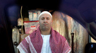 Dressed in his undercover Islamic clothing, Craig Monteilh was recruited by the FBI to spy on Muslims. [Getty]