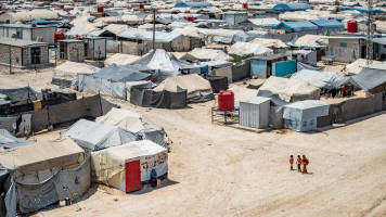 A picture of al-Hol camp [Getty]