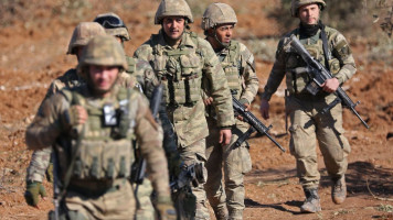 Turkish troops have been present in northern Syria since 2016 [Getty]