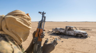 Chadian soldier in Mali