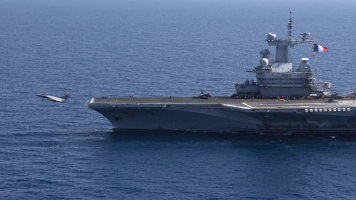 French aircraft carrier Charles de Gaulle