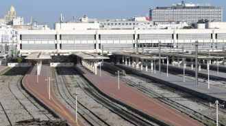 Train station in Tunisia