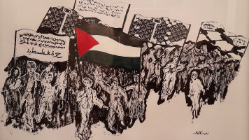 Free Palestine by Luis Filipe Noe 