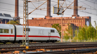 The attack happened on an ICE train in southern Germany [Getty File Image]