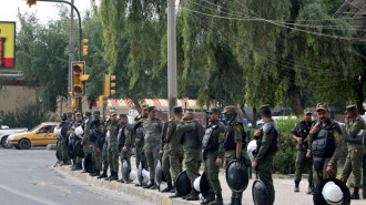 Iraqi security forces deployed near Baghdad's Green Zone [Getty]