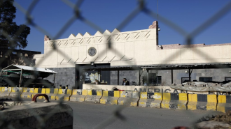 US embassy in Sanaa, Yemen