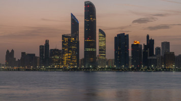 he Abu Dhabi city at sunrise on April 27, 2018 in Abu Dhabi, United Arab Emirates [Getty Images]