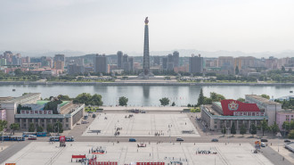 Kim Il-sung Square in the North Korean capital of Pyongyang