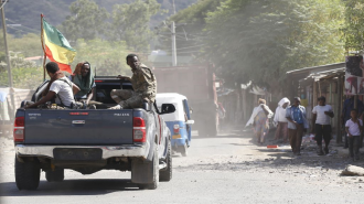 Ethiopian soldiers recapture town