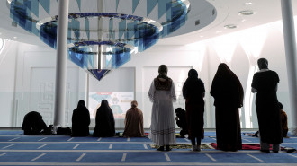 Muslims in France pray 