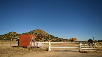 The set used for the film Rust