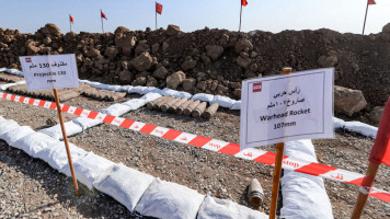 Much of Iraq remains littered with unexploded mines and ordnance [Getty]