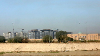 The rockets hit the heavily fortified Green Zone in Baghdad, which houses the US embassy [Getty]