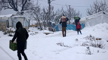 Snow, Syria 