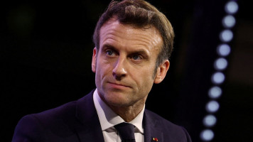 Emmanuel Macron, the French president