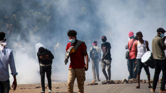 The child was shot during protests against Sudan's military authorities [Getty]