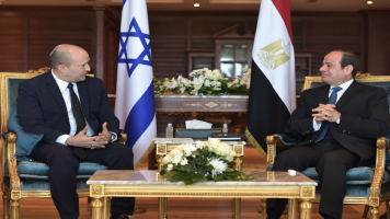 naftali bennett meets sisi