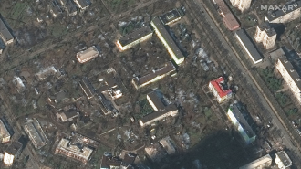 Mariupol satellite image, Ukraine