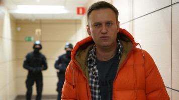 Alexei Navalny, a critic of Russia's President Vladimir Putin