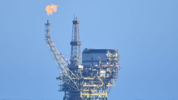 Oil and gas off the coast of Libya 