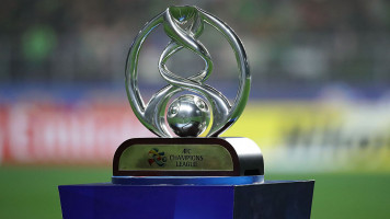 The AFC Champions League trophy