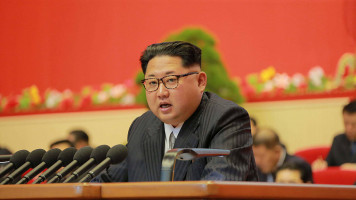 Kim Jong-Un, the leader of North Korea.