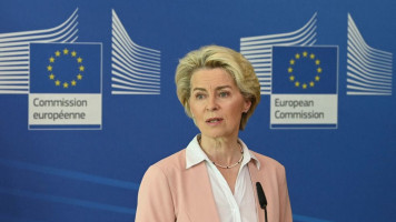 Ursula von der Leyen, the president of the European Commission.