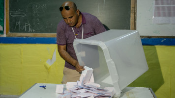 Initial results showed a turnout of only 27.5% [Getty]