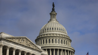 The US Capitol building.