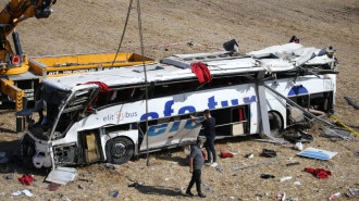 Bus crash Turkey 